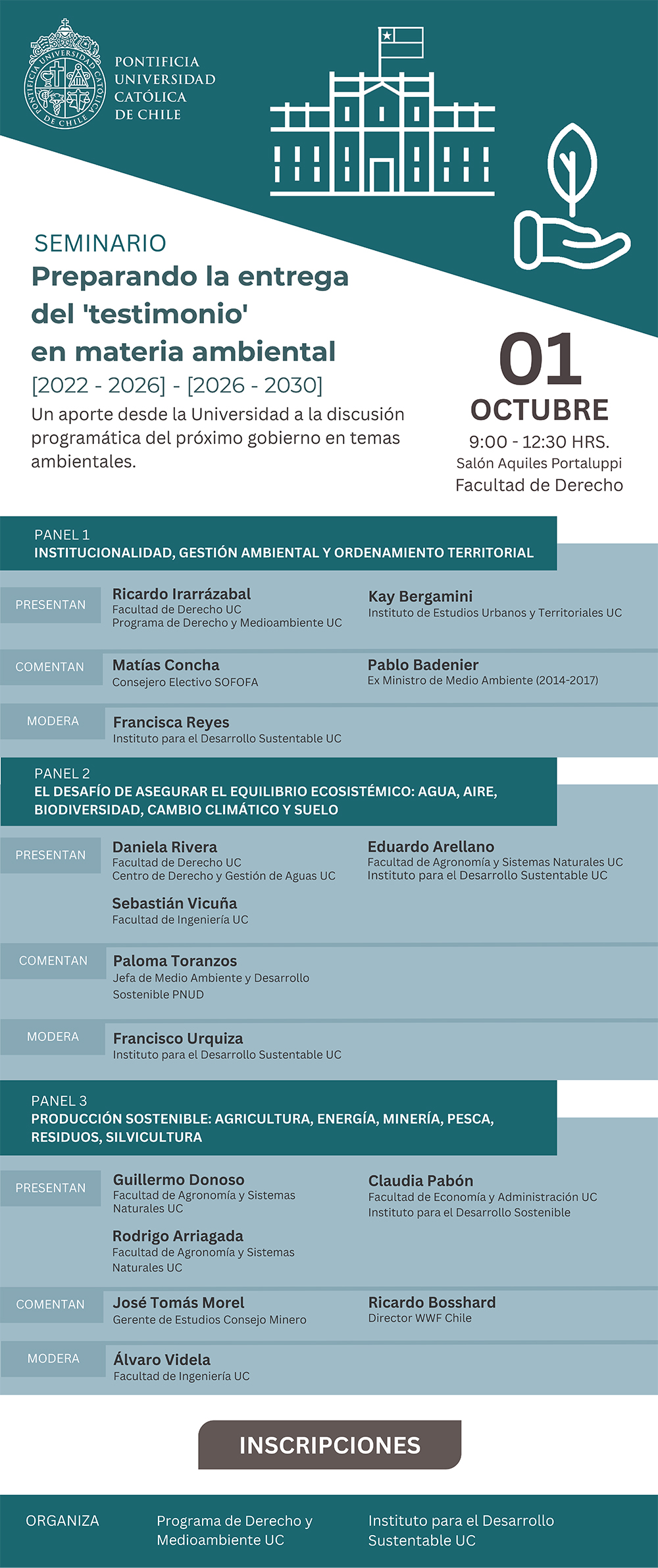 Seminario testimonio afiche mail