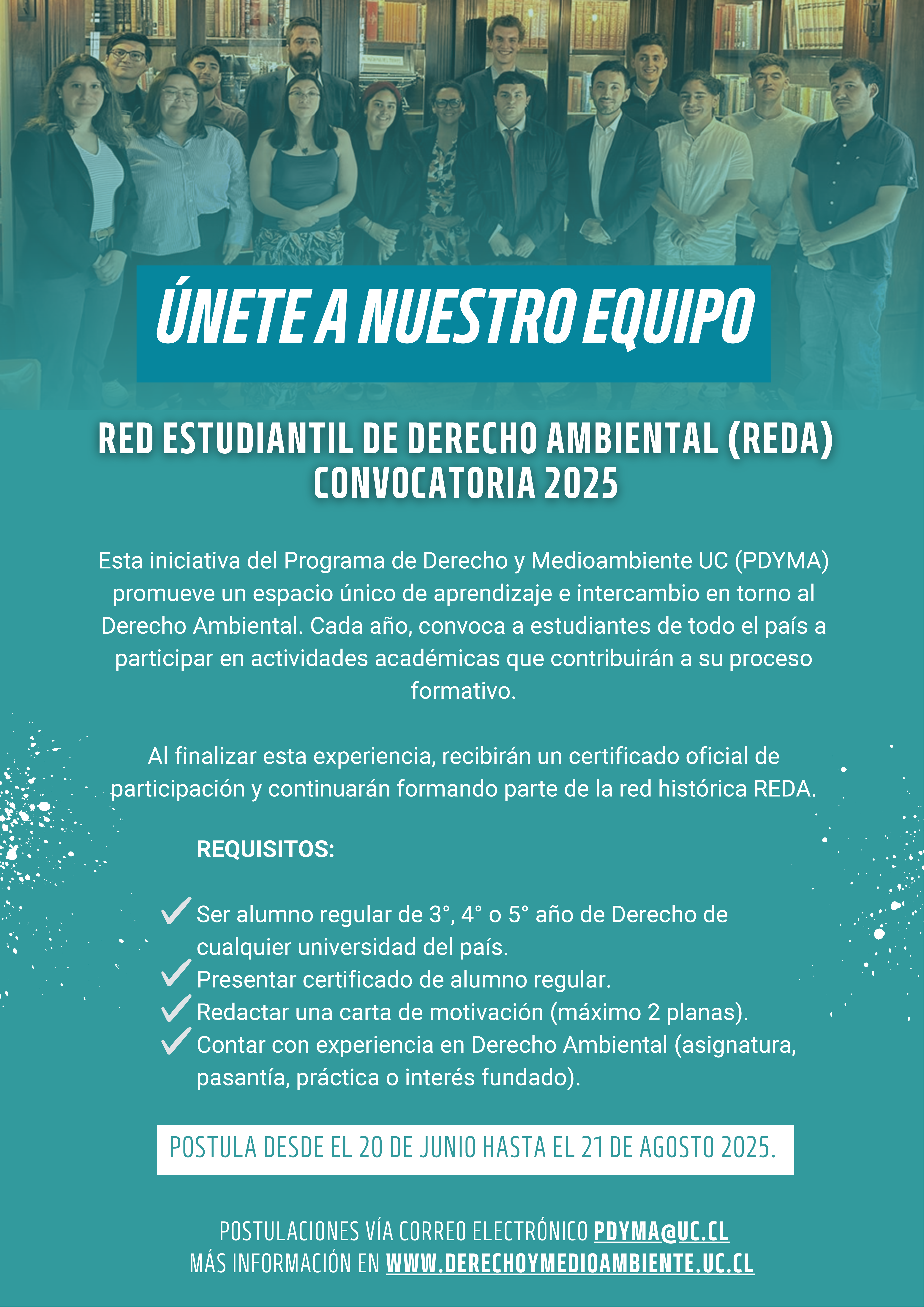 CONVOCATORIA REDA 2025 AGENDA